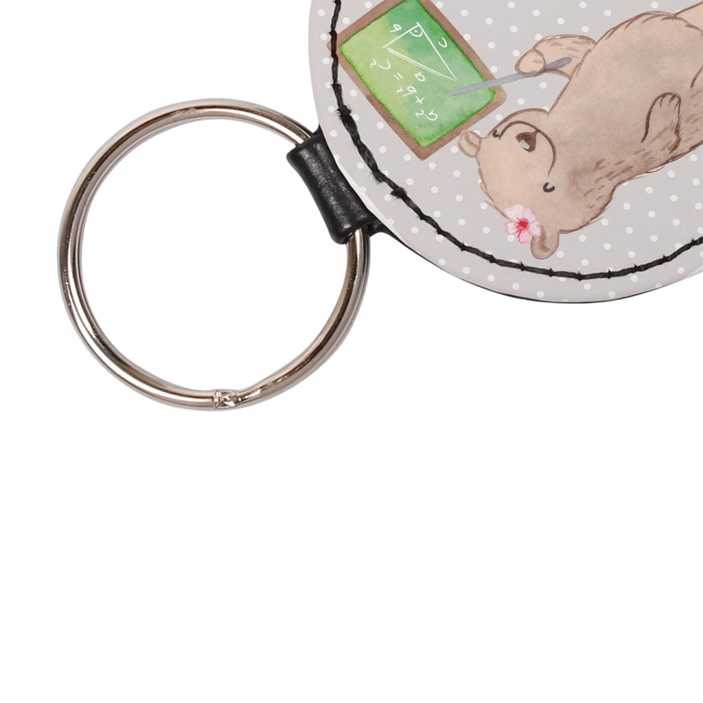 Personalised key ring Math tutor heart gift, gift idea, best, farewell gift, passing exam, anniversary, retirement, promotion, job start, sayings, funny, profession