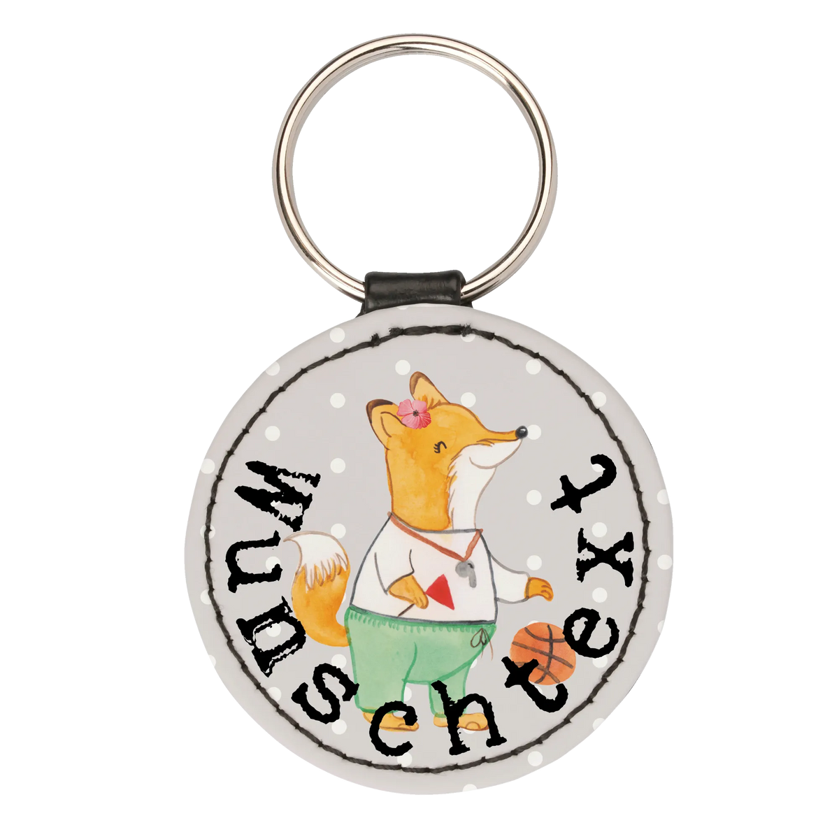 Personalizowany brelok do kluczy trenerka koszykówki serce Zawód, Wykształcenie, Jubileusz, Pożegnanie, Emerytura, Kolega, Koleżanka, Prezent, Dawać, Pracownik, Współpracownik, Firma, Dziękuję, Dziękuję bardzo