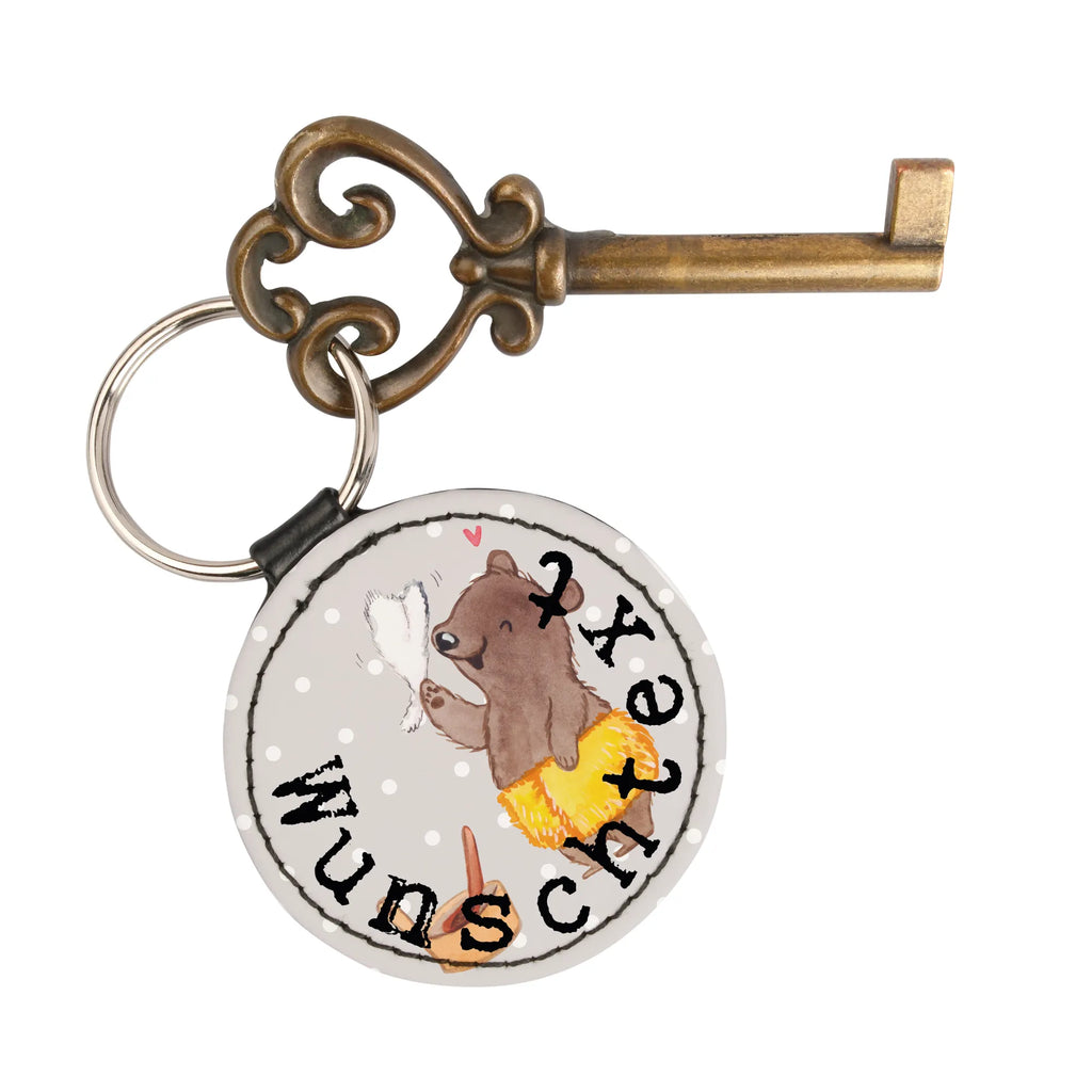 Personalizowany brelok do kluczy Mistrz sauny Serce Zawód, Wykształcenie, Jubileusz, Pożegnanie, Emerytura, Kolega, Koleżanka, Prezent, Dawać, Pracownik, Współpracownik, Firma, Dziękuję, Dziękuję bardzo