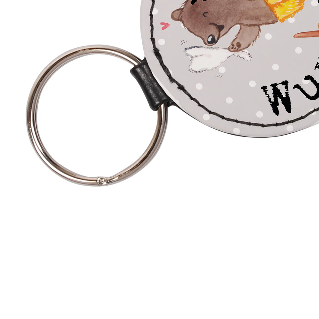 Personalizowany brelok do kluczy Mistrz sauny Serce Zawód, Wykształcenie, Jubileusz, Pożegnanie, Emerytura, Kolega, Koleżanka, Prezent, Dawać, Pracownik, Współpracownik, Firma, Dziękuję, Dziękuję bardzo