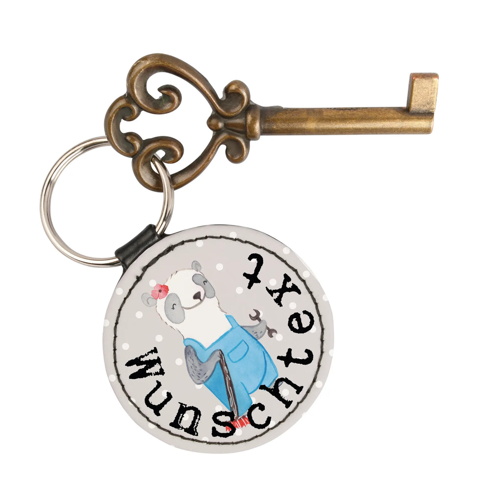 Personalised key ring janitor heart gift, gift idea, best, farewell gift, passing exam, anniversary, retirement, promotion, job start, sayings, funny, profession