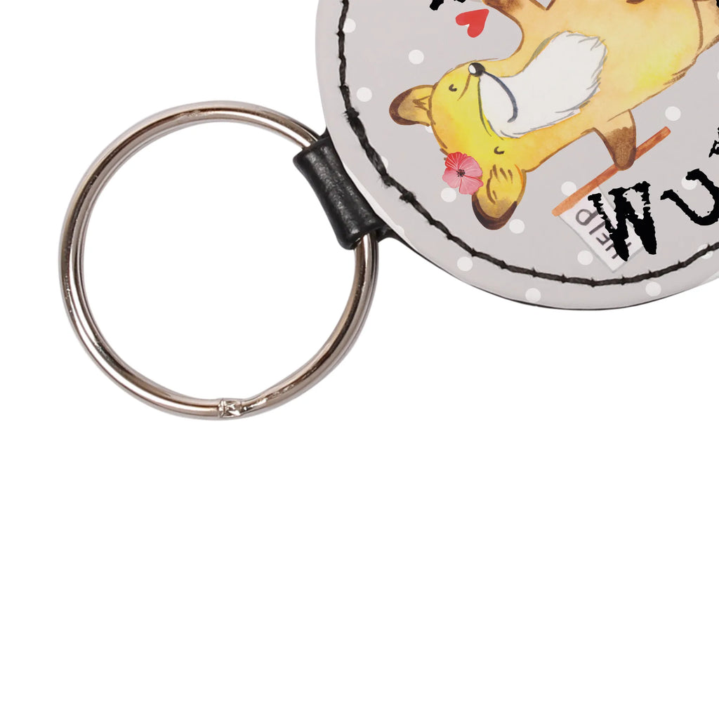 Personalizowany brelok do kluczy Pracownica socjalna serce Zawód, Wykształcenie, Jubileusz, Pożegnanie, Emerytura, Kolega, Koleżanka, Prezent, Dawać, Pracownik, Współpracownik, Firma, Dziękuję, Dziękuję bardzo