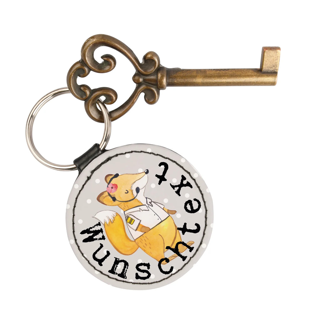 Personalised key ring female pilot Heart gift, gift idea, best, farewell gift, passing exam, anniversary, retirement, promotion, job start, sayings, funny, profession