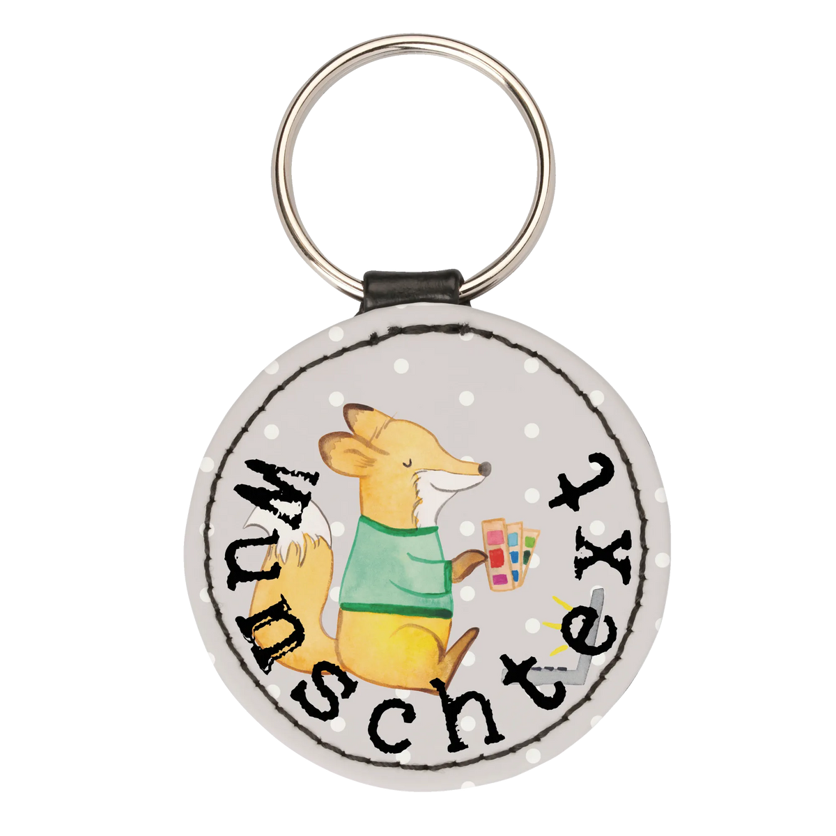 Personalised key ring Media Designer heart gift, sayings, gift idea, best, farewell gift, passing exam, anniversary, retirement, promotion, job start, profession