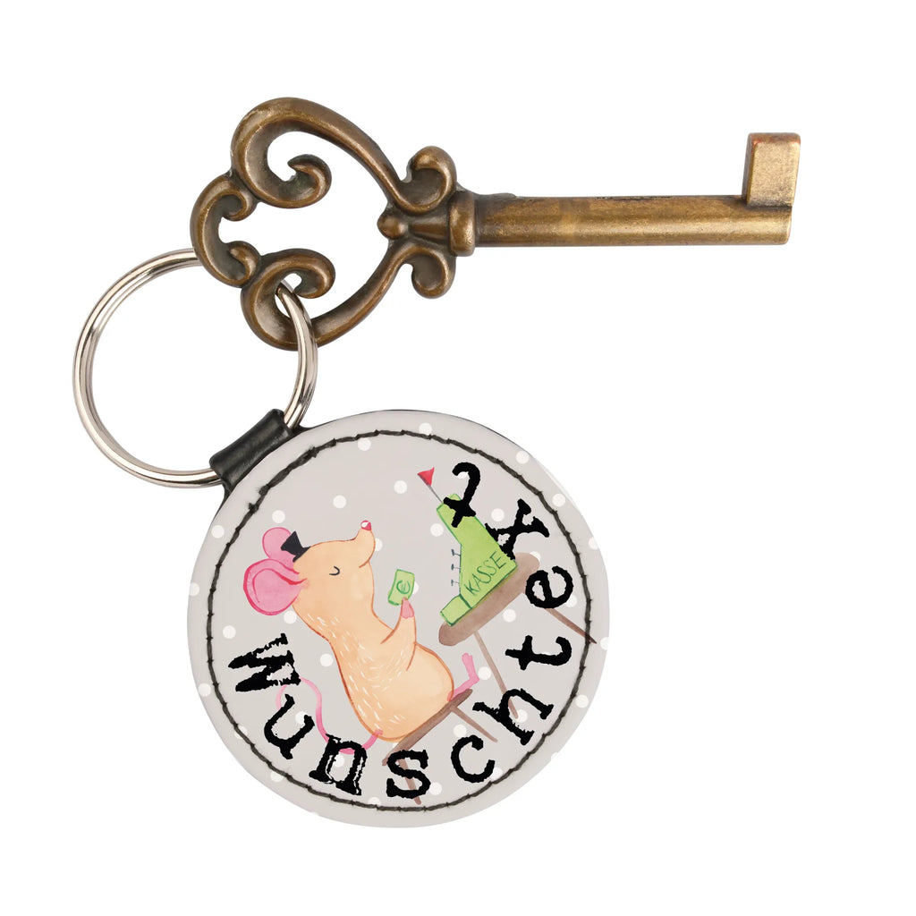 Personalised key ring cashier heart gift, gift idea, best, farewell gift, passing exam, anniversary, retirement, promotion, job start, sayings, funny, profession