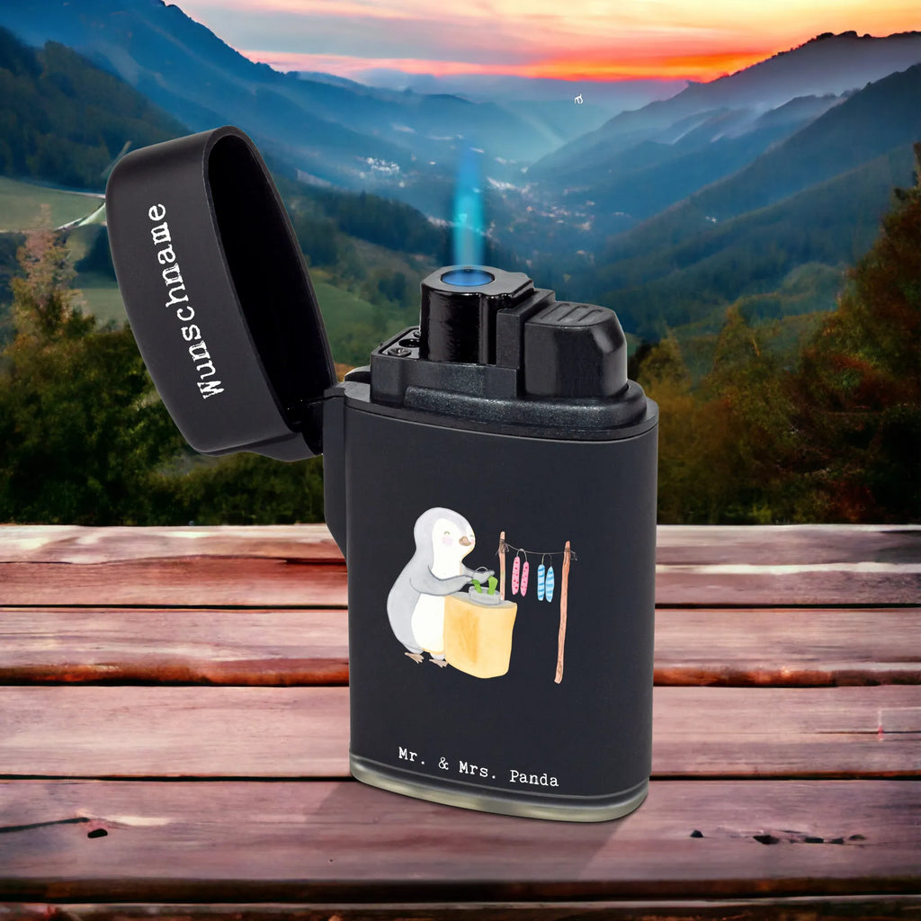 Personalised lighter penguin candle making Gift, sport, hobby, giving, thank you, award, profit, athlete, make decorations, candle making. DIY, Candle making