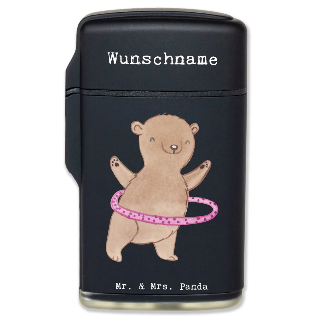 Spersonalizowana zapalniczka niedźwiedź hula-hop Prezent, Sport, Dyscyplina sportowa, Hobby, Darować, Dziękuję, Dzięki, Wyróżnienie, Wygrana, Sportowiec