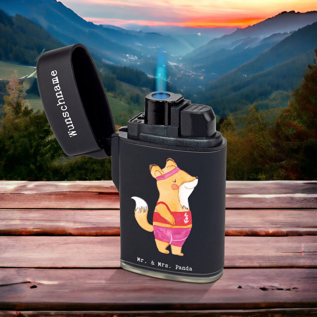 Spersonalizowana zapalniczka Sportsmenka serce Zawód, Wykształcenie, Jubileusz, Pożegnanie, Emerytura, Kolega, Koleżanka, Prezent, Dawać, Pracownik, Współpracownik, Firma, Dziękuję, Dziękuję bardzo