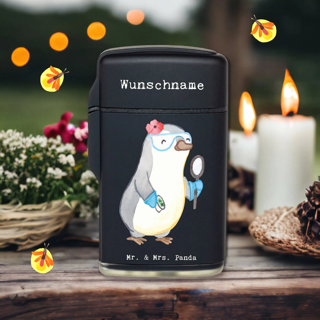 Personalised lighter biologist Heart gift, gift idea, best, farewell gift, passing exam, anniversary, retirement, promotion, job start, sayings, funny, profession