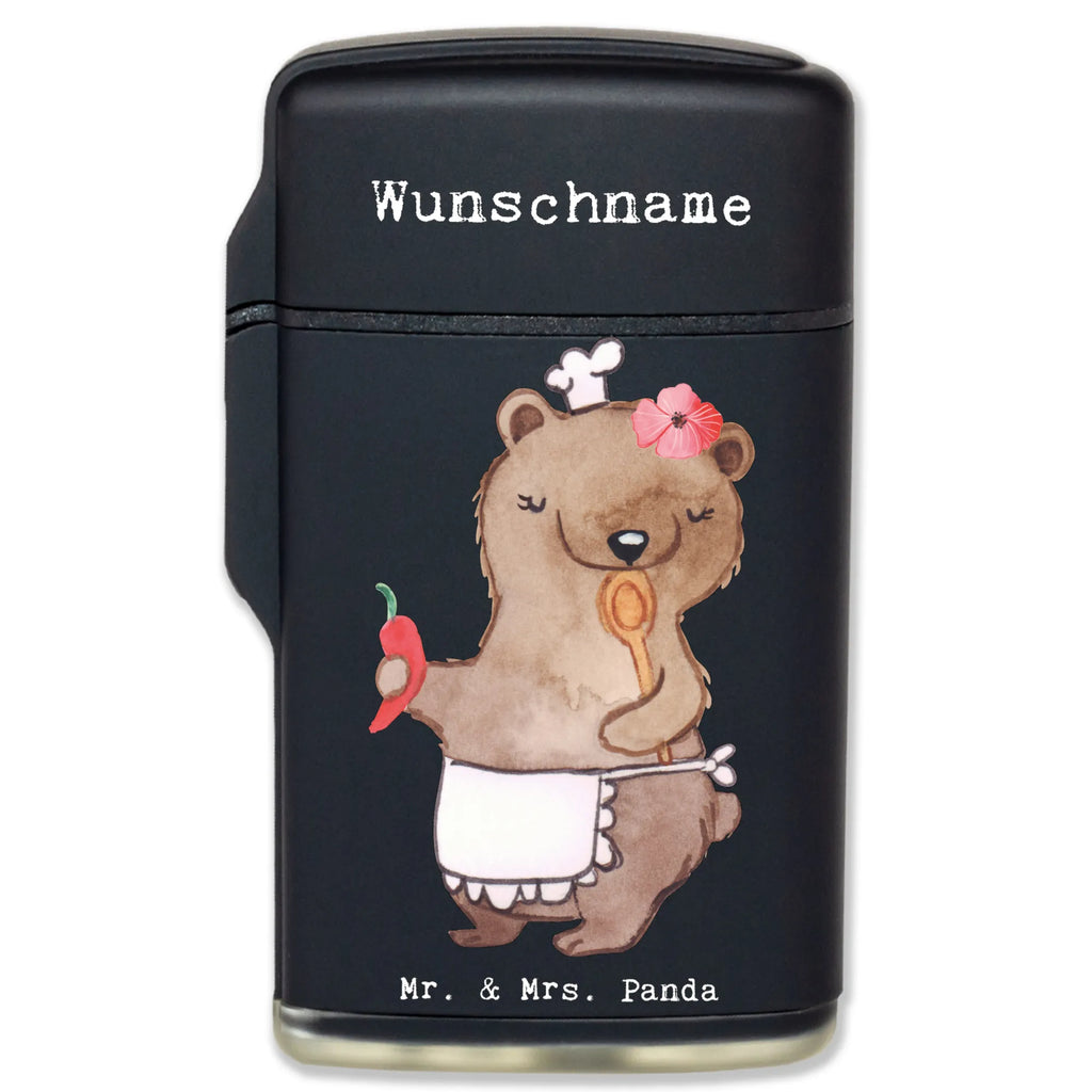 Spersonalizowana zapalniczka kucharka serce Zawód, Wykształcenie, Jubileusz, Pożegnanie, Emerytura, Kolega, Koleżanka, Prezent, Dawać, Pracownik, Współpracownik, Firma, Dziękuję, Dziękuję bardzo