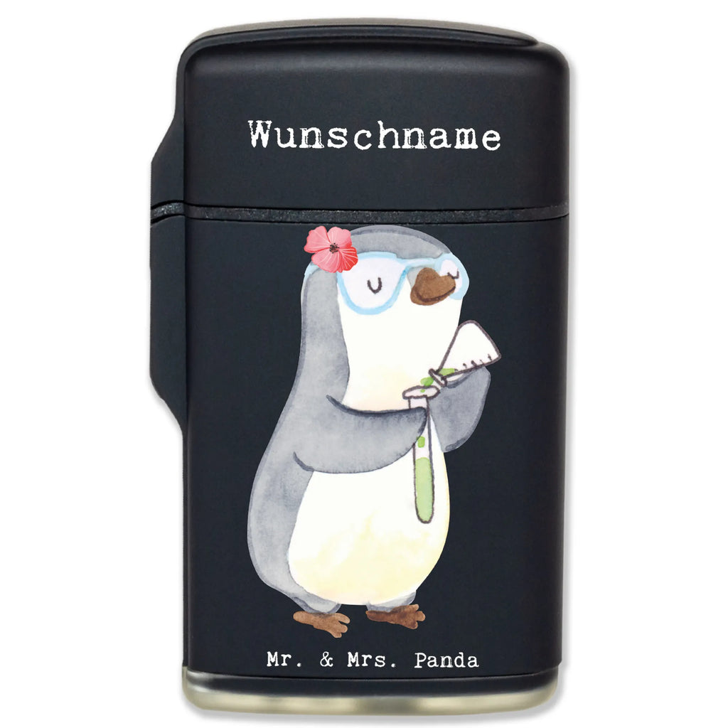 Spersonalizowana zapalniczka laborantka chemiczna serce Zawód, Wykształcenie, Jubileusz, Pożegnanie, Emerytura, Kolega, Koleżanka, Prezent, Dawać, Pracownik, Współpracownik, Firma, Dziękuję, Dziękuję bardzo