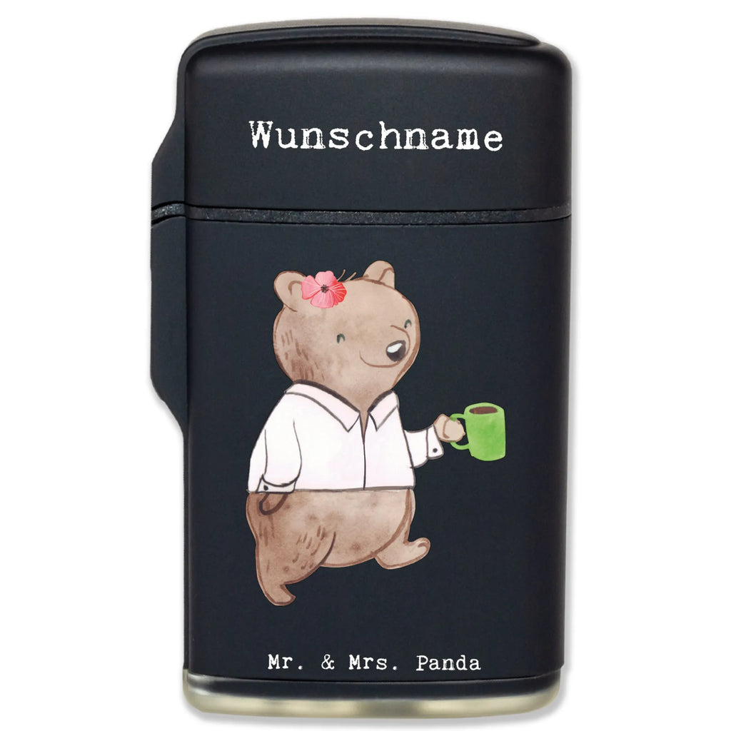 Spersonalizowana zapalniczka Dyrektor generalny serce Zawód, Wykształcenie, Jubileusz, Pożegnanie, Emerytura, Kolega, Koleżanka, Prezent, Dawać, Pracownik, Współpracownik, Firma, Dziękuję, Dziękuję bardzo