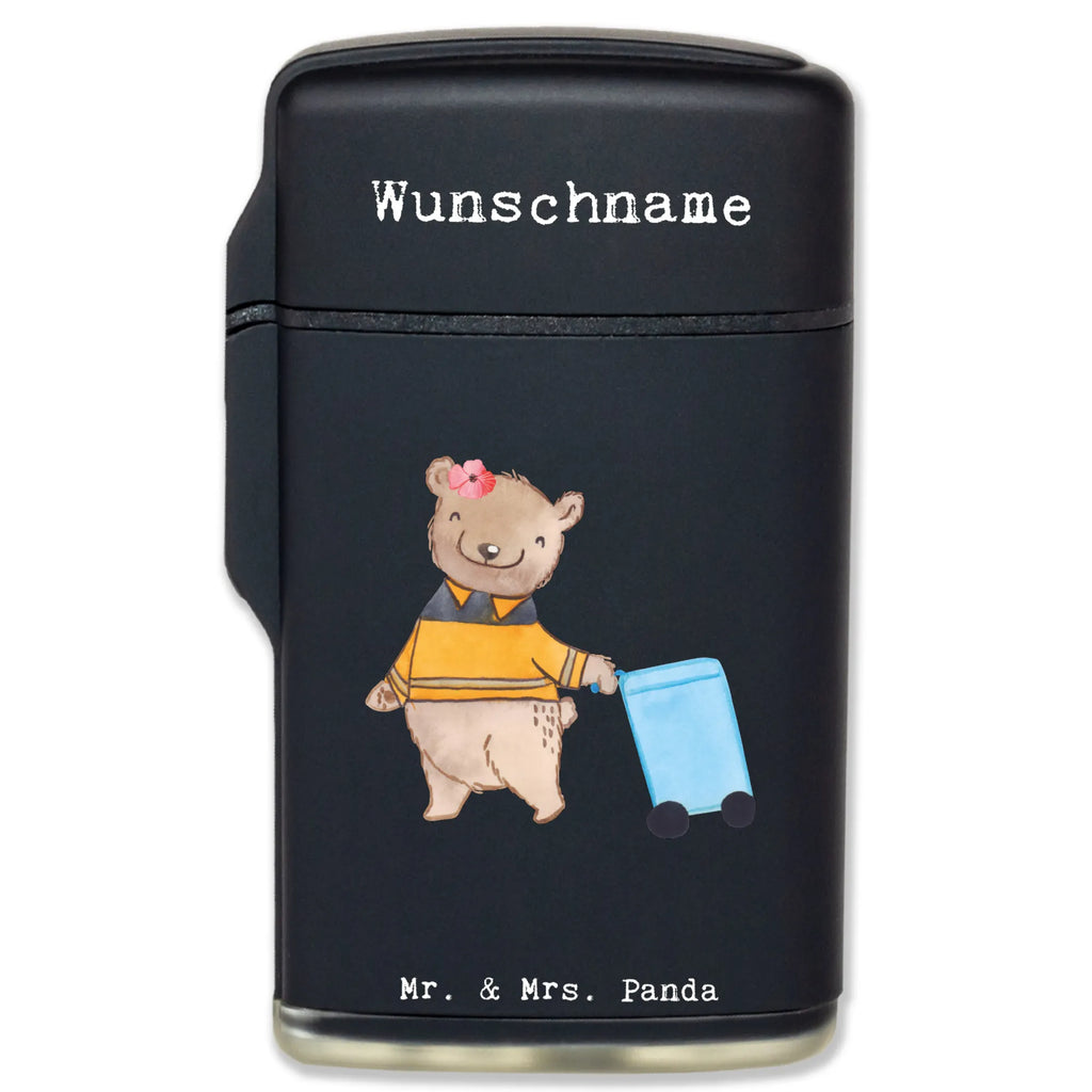 Personalised lighter Specialist - Circular Economy and Waste Management Heart gift, gift idea, best, farewell gift, passing exam, anniversary, retirement, promotion, job start, sayings, funny, profession