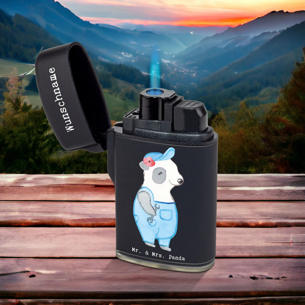 Spersonalizowana zapalniczka Mechatroniczka techniki chłodniczej serce Zawód, Wykształcenie, Jubileusz, Pożegnanie, Emerytura, Kolega, Koleżanka, Prezent, Dawać, Pracownik, Współpracownik, Firma, Dziękuję, Dziękuję bardzo