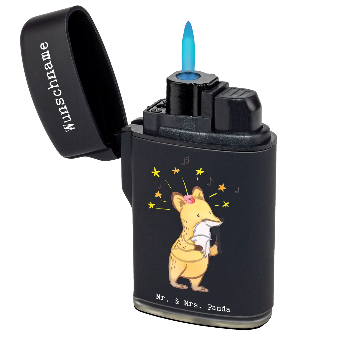 Personalised lighter opera singer heart gift, gift idea, best, farewell gift, passing exam, anniversary, retirement, promotion, job start, sayings, funny, profession