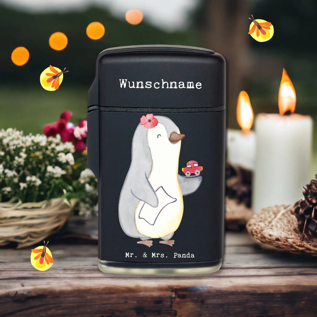 Personalised lighter Female Car Dealer Heart gift, gift idea, best, farewell gift, passing exam, anniversary, retirement, promotion, job start, sayings, funny, profession