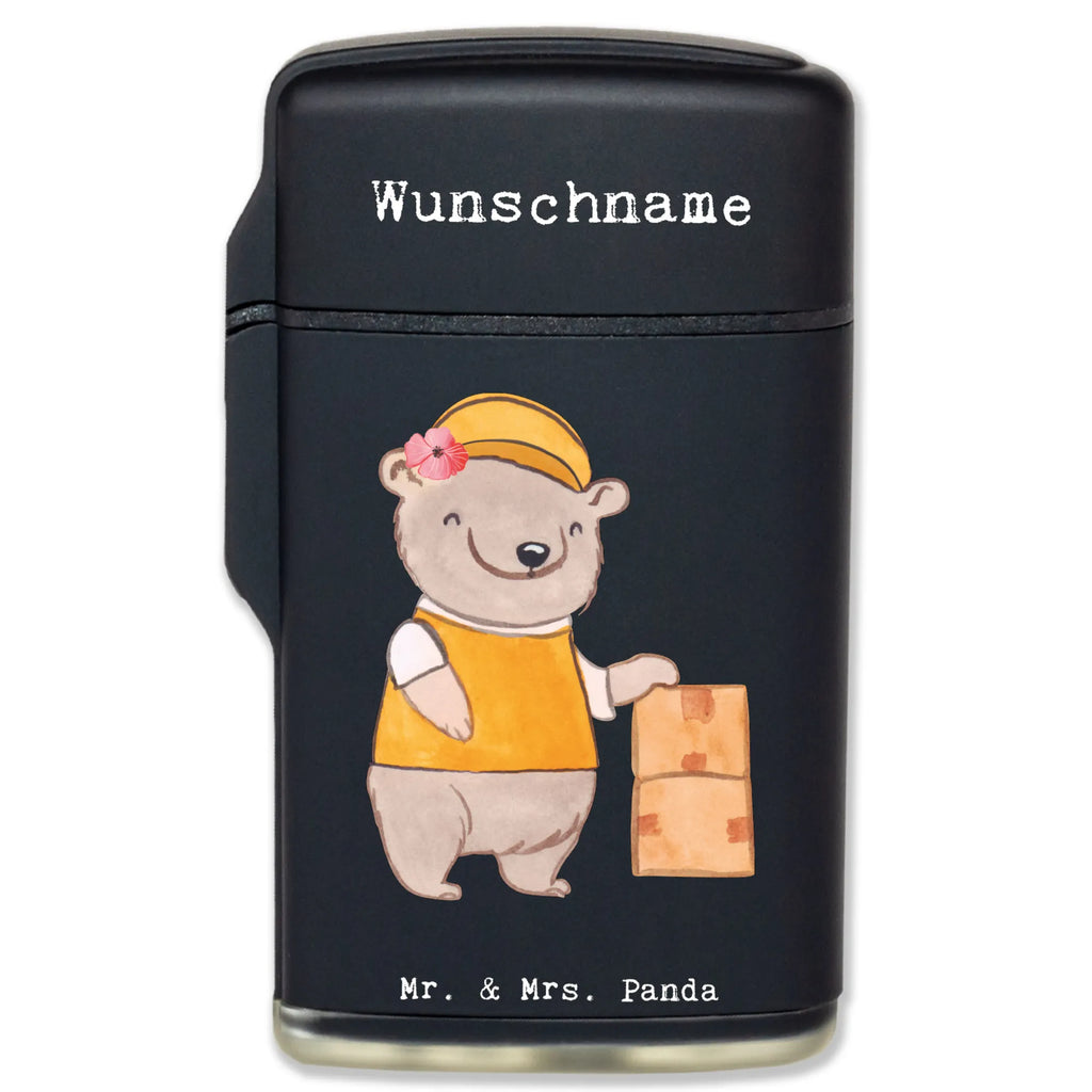 Personalised lighter Warehouse worker Heart gift, gift idea, best, farewell gift, passing exam, anniversary, retirement, promotion, job start, sayings, funny, profession