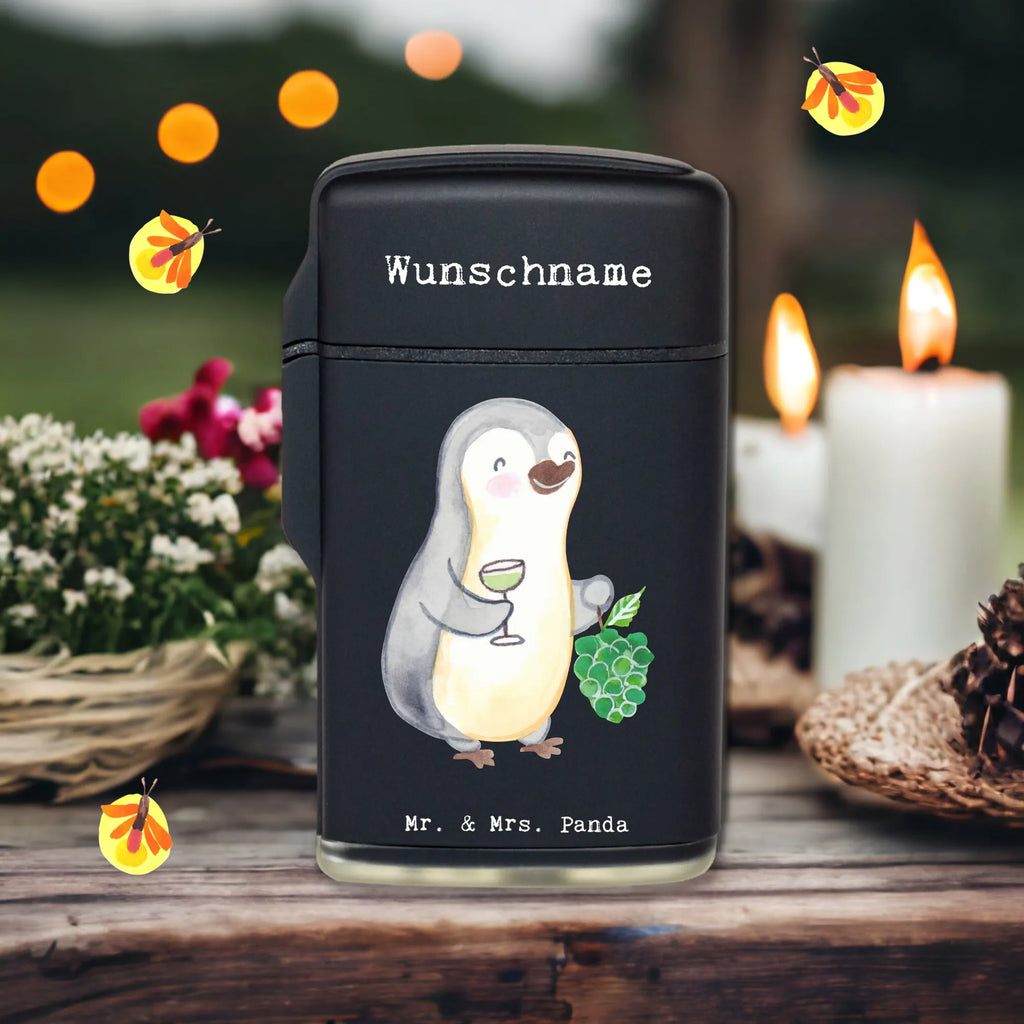 Spersonalizowana zapalniczka Winiarz serce Zawód, Wykształcenie, Jubileusz, Pożegnanie, Emerytura, Kolega, Koleżanka, Prezent, Dawać, Pracownik, Współpracownik, Firma, Dziękuję, Dziękuję bardzo