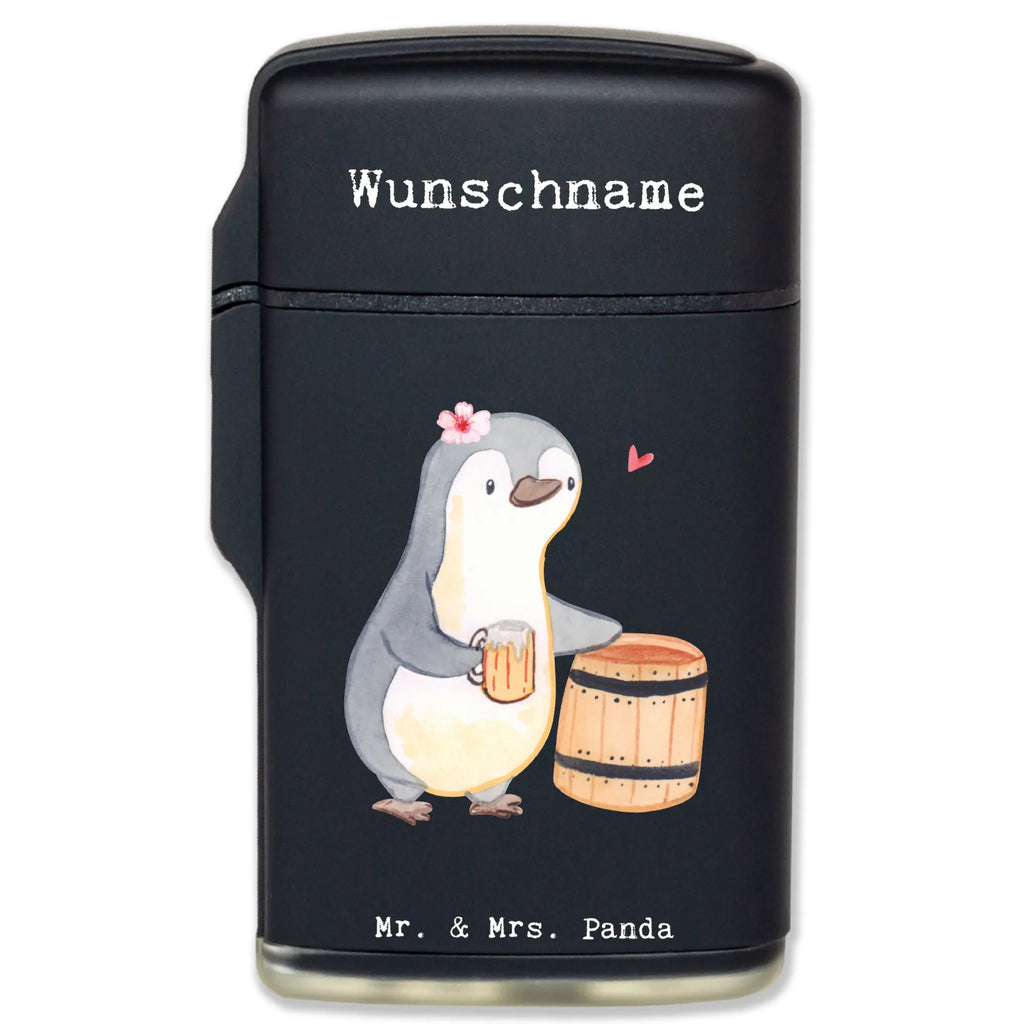 Personalised lighter Female Beer Brewer heart gift, gift idea, best, farewell gift, passing exam, anniversary, retirement, promotion, job start, sayings, funny, profession