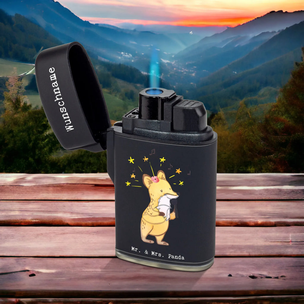 Personalised lighter Musical actress heart gift, gift idea, best, farewell gift, passing exam, anniversary, retirement, promotion, job start, sayings, funny, profession