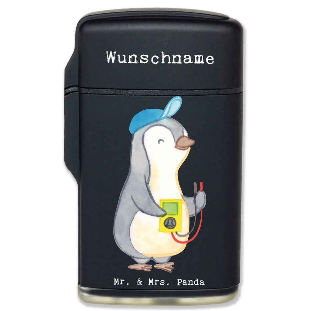 Personalised lighter Electrician heart gift, gift idea, best, farewell gift, passing exam, anniversary, retirement, promotion, job start, sayings, funny, profession