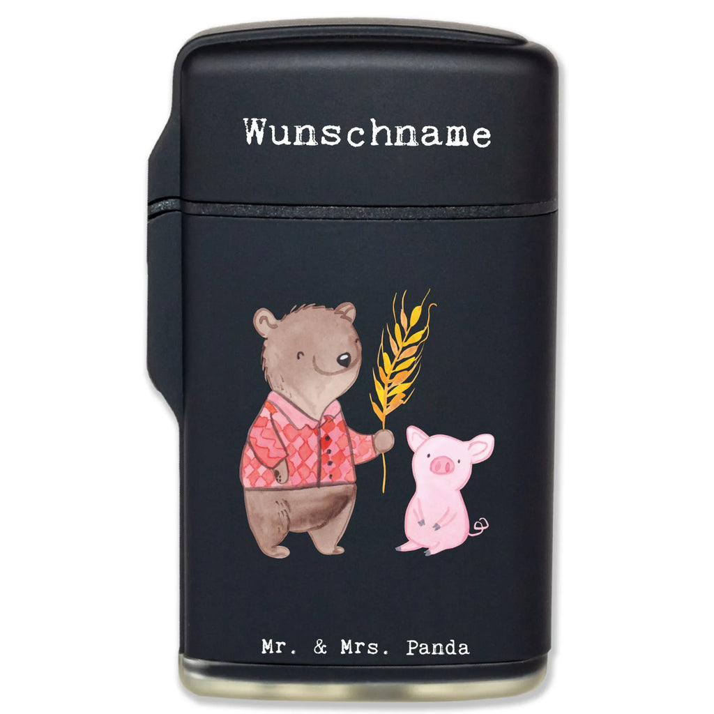 Spersonalizowana zapalniczka Rolnik serce Zawód, Wykształcenie, Jubileusz, Pożegnanie, Emerytura, Kolega, Koleżanka, Prezent, Dawać, Pracownik, Współpracownik, Firma, Dziękuję, Dziękuję bardzo