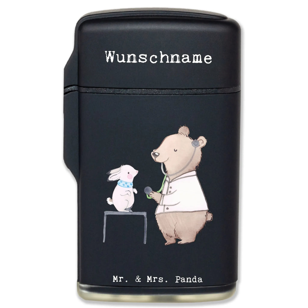 Personalised lighter veterinarian Heart gift, gift idea, best, farewell gift, passing exam, anniversary, retirement, promotion, job start, sayings, funny, profession