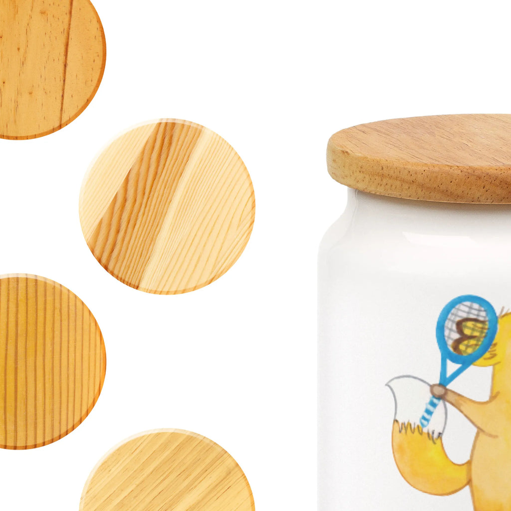 Spersonalizowany pojemnik na zapasy lis grać w tenisa Prezent, Sport, Dyscyplina sportowa, Hobby, Darować, Dziękuję, Dzięki, Wyróżnienie, Wygrana, Sportowiec