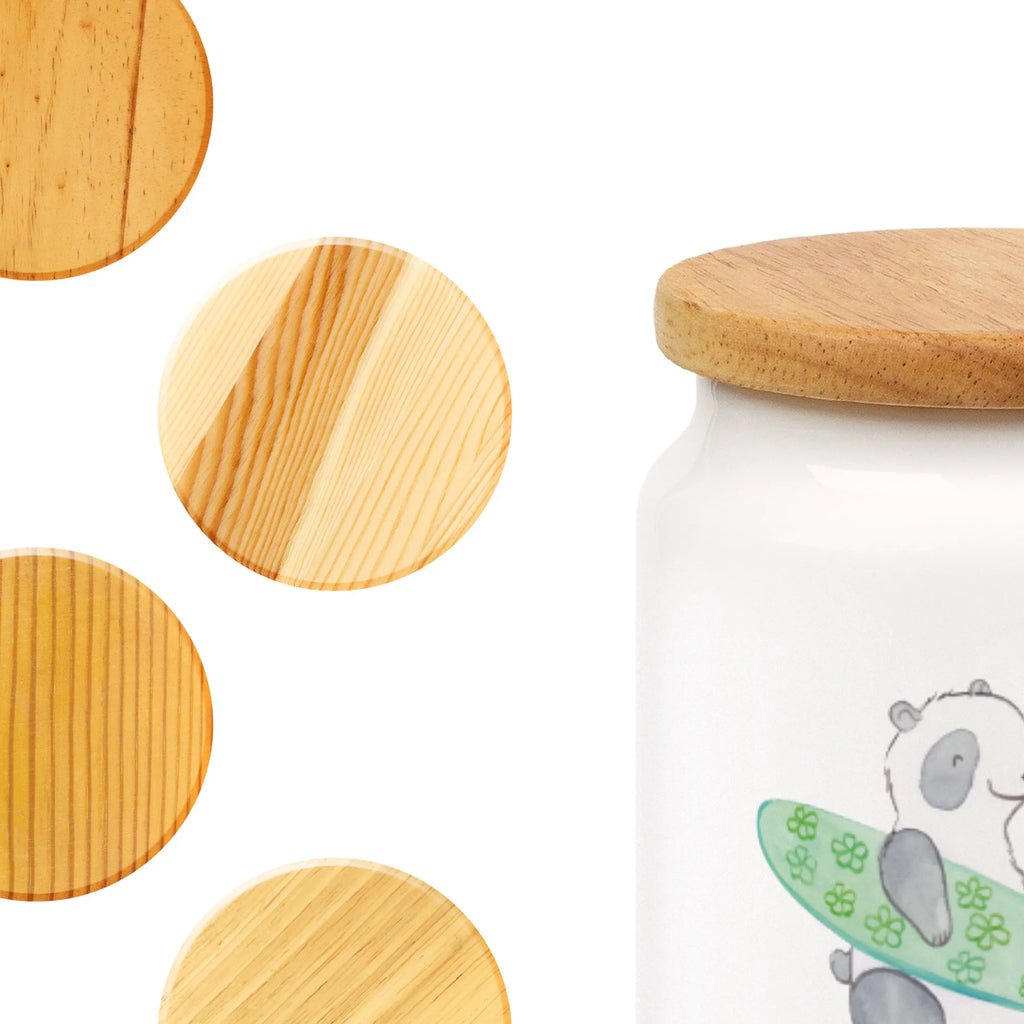 Personalized Storage Jar panda surfing custom pantry container, engraved kitchen jar, personalized ceramic jar, personalized storage jar, personalized cookie jar, personalized treat jar, personalized canister, personalized cookie tin, personalized storage container, monogrammed food storage, custom treat canister, Gift, sport, hobby, giving, thank you, award, profit, athlete, Surfing, surfing, surf school