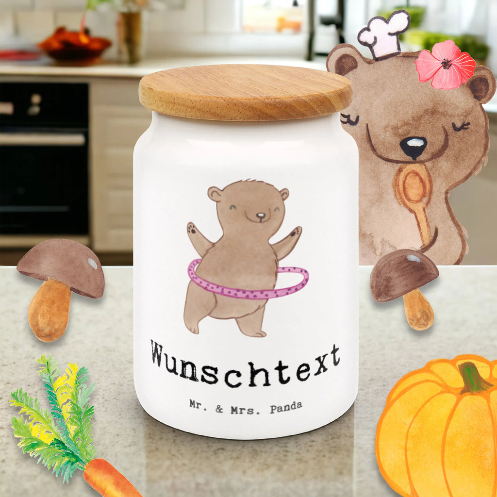 Spersonalizowany pojemnik na zapasy niedźwiedź hula-hop Prezent, Sport, Dyscyplina sportowa, Hobby, Darować, Dziękuję, Dzięki, Wyróżnienie, Wygrana, Sportowiec