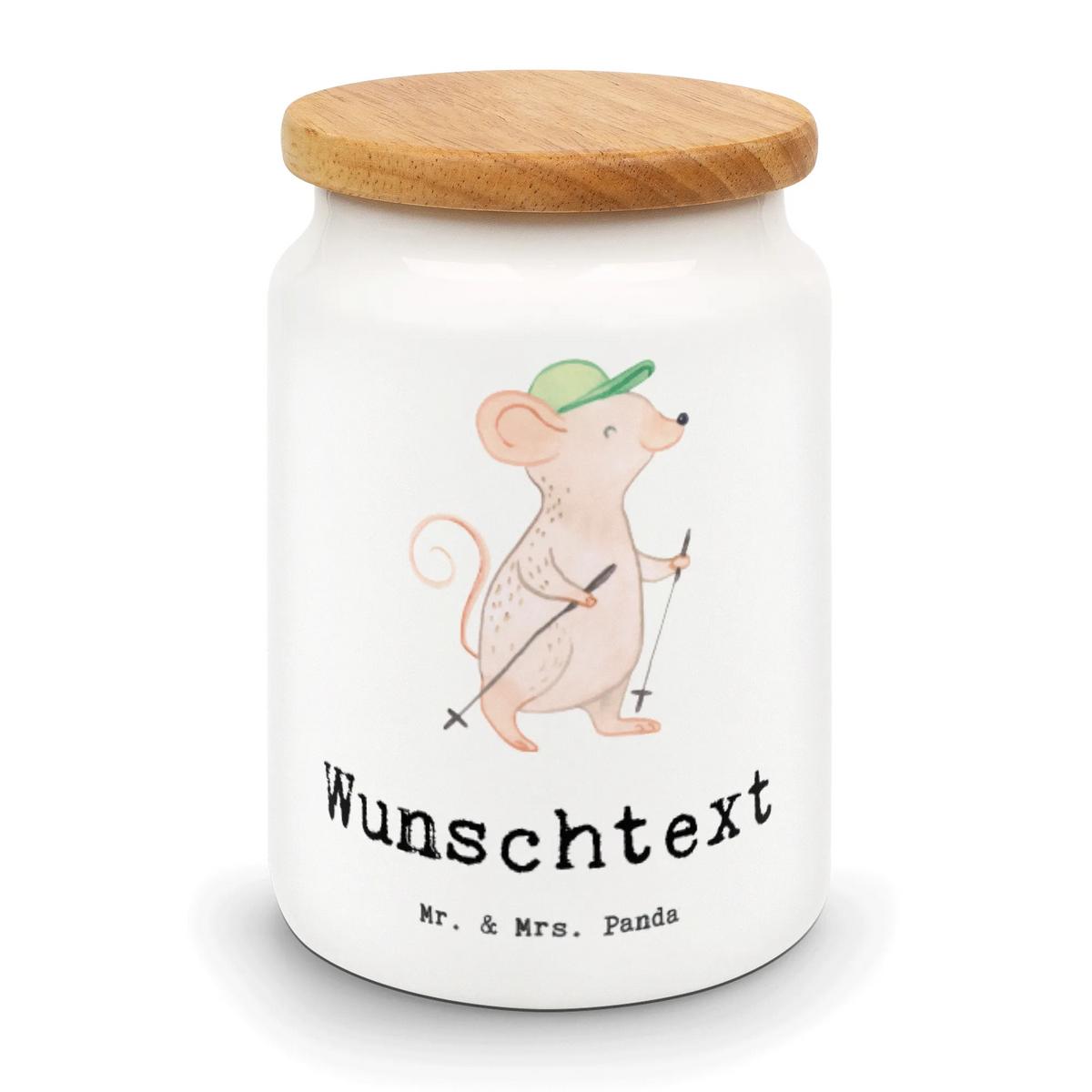 Personalized Storage Jar Mouse walking custom pantry container, custom treat canister, personalized treat jar, personalized canister, personalized storage container, monogrammed food storage, personalized cookie tin, personalized cookie jar, personalized storage jar, personalized ceramic jar, engraved kitchen jar, Gift, sport, hobby, giving, thank you, award, profit, athlete, walking, brisk walking, Walking, strolling