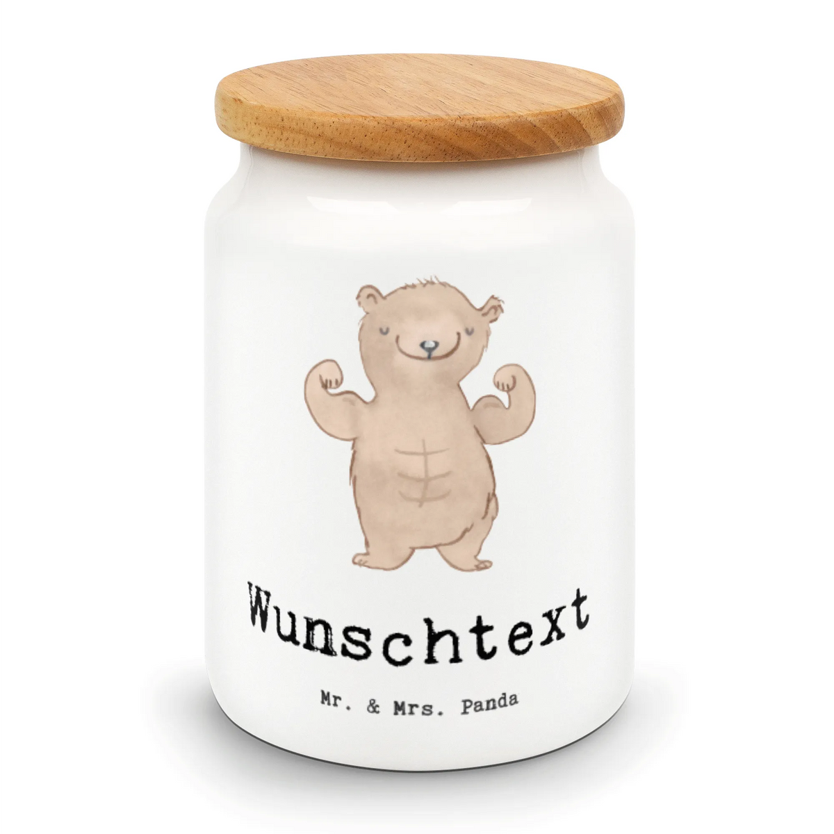 Personalized Storage Jar bear body building personalized canister, personalized cookie jar, engraved kitchen jar, personalized cookie tin, custom pantry container, personalized treat jar, personalized storage jar, monogrammed food storage, custom treat canister, personalized ceramic jar, personalized storage container, Gift, sport, hobby, giving, thank you, award, profit, athlete, Bodybuilding, body shaping, competitive sports, muscle mass, sports
