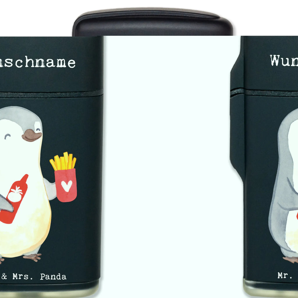 Personalised lighter Snack seller Heart gift, gift idea, best, farewell gift, passing exam, anniversary, retirement, promotion, job start, sayings, funny, profession