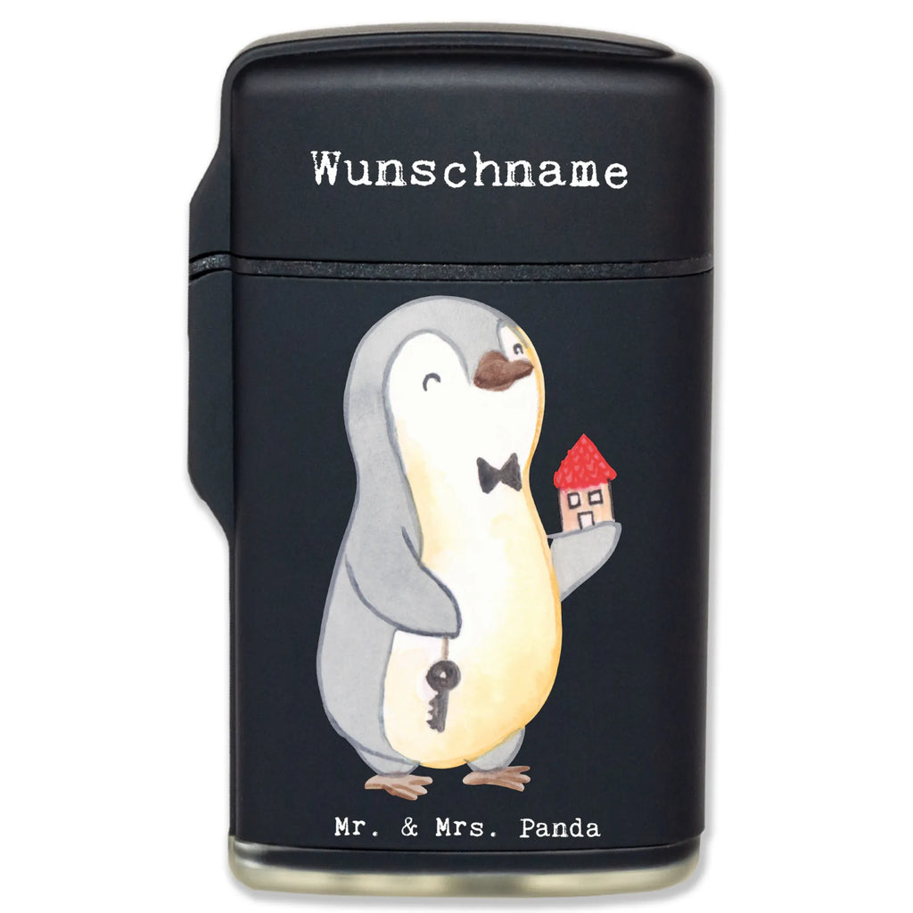 Personalised lighter Real Estate Agent Heart gift, gift idea, best, farewell gift, passing exam, anniversary, retirement, promotion, job start, sayings, funny, profession