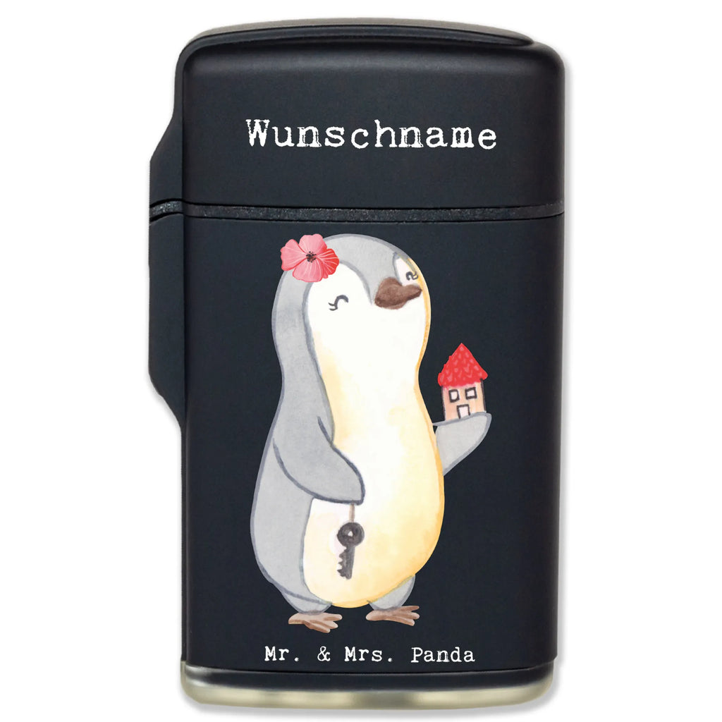 Personalised lighter Real Estate Agent heart gift, gift idea, best, farewell gift, passing exam, anniversary, retirement, promotion, job start, sayings, funny, profession