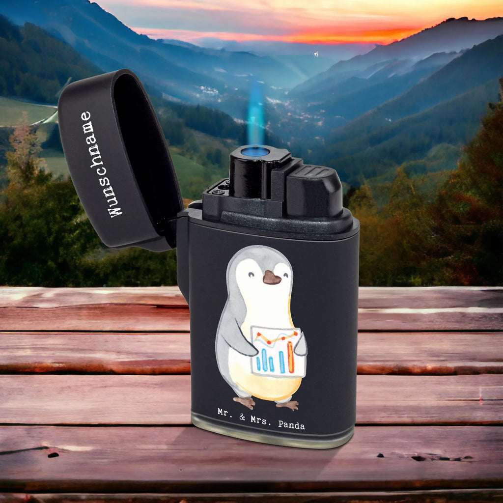 Personalised lighter Financial Controller Heart gift, gift idea, best, farewell gift, passing exam, anniversary, retirement, promotion, job start, sayings, funny, profession