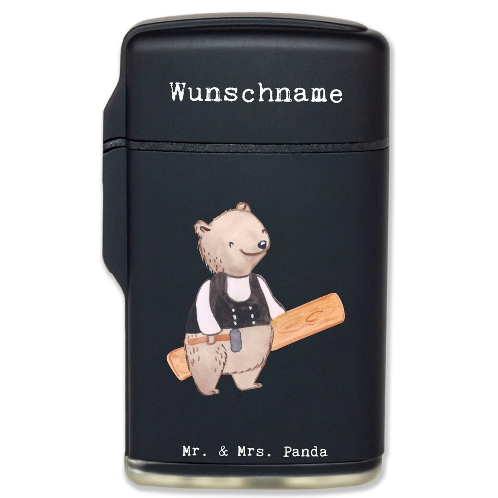 Spersonalizowana zapalniczka Cieśla Serce Zawód, Wykształcenie, Jubileusz, Pożegnanie, Emerytura, Kolega, Koleżanka, Prezent, Dawać, Pracownik, Współpracownik, Firma, Dziękuję, Dziękuję bardzo