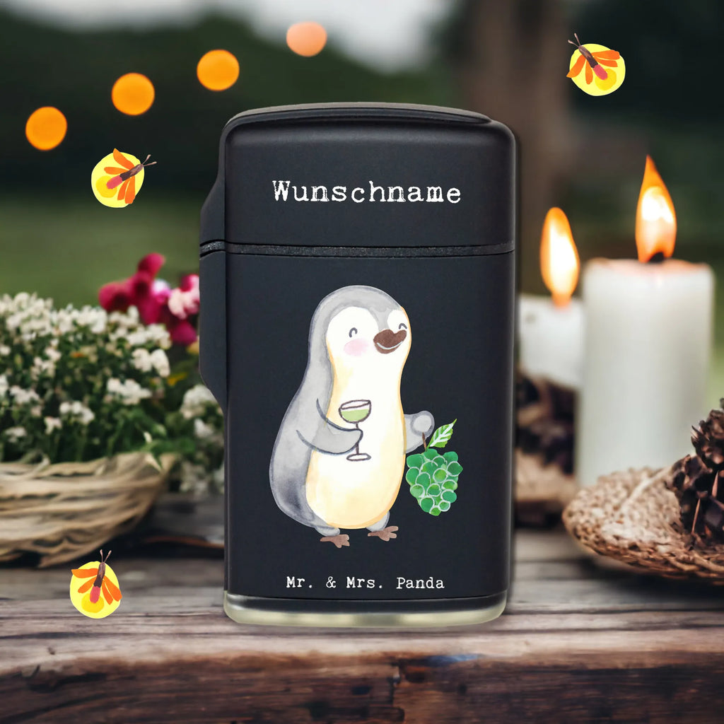 Personalised lighter wine merchant heart gift, gift idea, best, farewell gift, passing exam, anniversary, retirement, promotion, job start, sayings, funny, profession