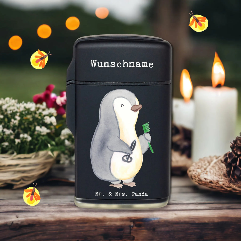 Personalised lighter Hairstylist Heart gift, gift idea, best, farewell gift, passing exam, anniversary, retirement, promotion, job start, sayings, funny, profession