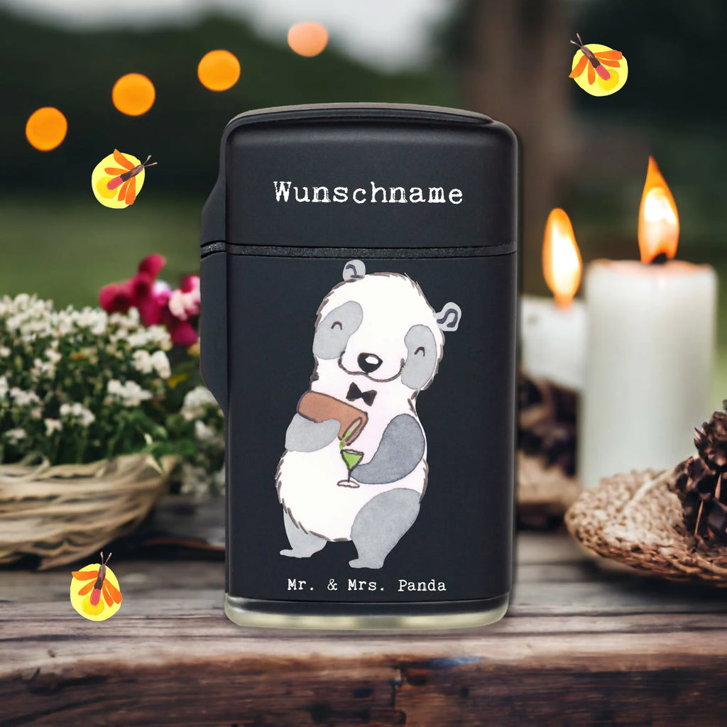 Personalised lighter bartender heart gift, gift idea, best, farewell gift, passing exam, anniversary, retirement, promotion, job start, sayings, funny, profession