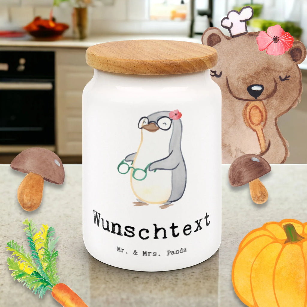 Spersonalizowany pojemnik na zapasy optyk serce Zawód, Wykształcenie, Jubileusz, Pożegnanie, Emerytura, Kolega, Koleżanka, Prezent, Dawać, Pracownik, Współpracownik, Firma, Dziękuję, Dziękuję bardzo