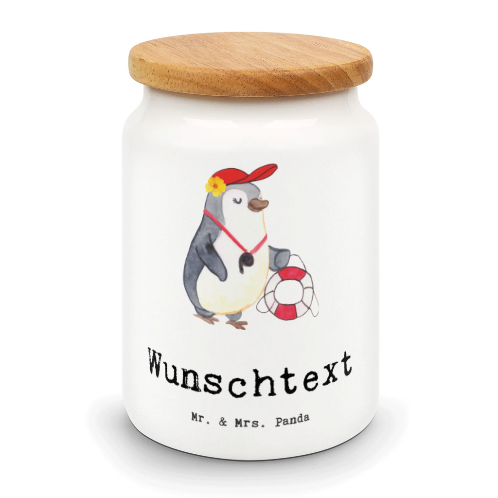 Spersonalizowany pojemnik na zapasy ratowniczka serce Zawód, Wykształcenie, Jubileusz, Pożegnanie, Emerytura, Kolega, Koleżanka, Prezent, Dawać, Pracownik, Współpracownik, Firma, Dziękuję, Dziękuję bardzo