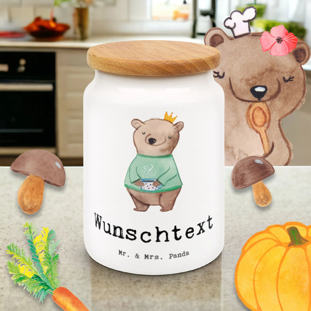 Personalized Storage Jar Boss Heart custom treat canister, personalized treat jar, engraved kitchen jar, personalized storage container, monogrammed food storage, personalized cookie jar, personalized cookie tin, personalized canister, personalized storage jar, personalized ceramic jar, custom pantry container, gift, gift idea, best, farewell gift, passing exam, anniversary, retirement, promotion, job start, sayings, funny, profession