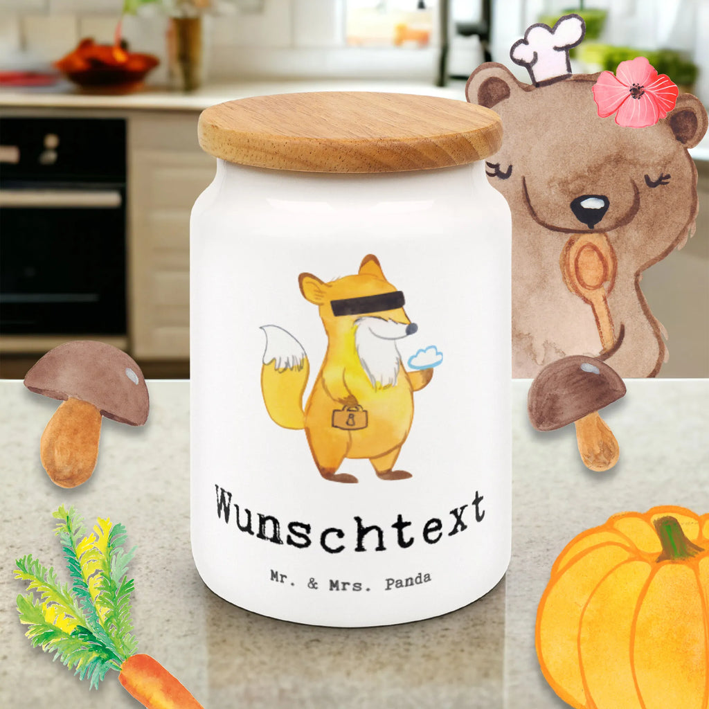 Spersonalizowany pojemnik na zapasy Inspektor ochrony danych osobowych serce Zawód, Wykształcenie, Jubileusz, Pożegnanie, Emerytura, Kolega, Koleżanka, Prezent, Dawać, Pracownik, Współpracownik, Firma, Dziękuję, Dziękuję bardzo