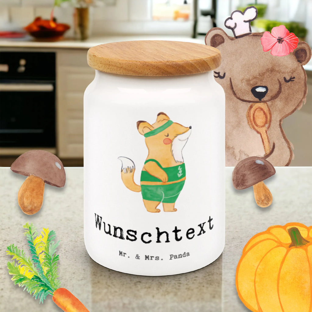 Spersonalizowany pojemnik na zapasy nauczyciel wychowania fizycznego serce Zawód, Wykształcenie, Jubileusz, Pożegnanie, Emerytura, Kolega, Koleżanka, Prezent, Dawać, Pracownik, Współpracownik, Firma, Dziękuję, Dziękuję bardzo