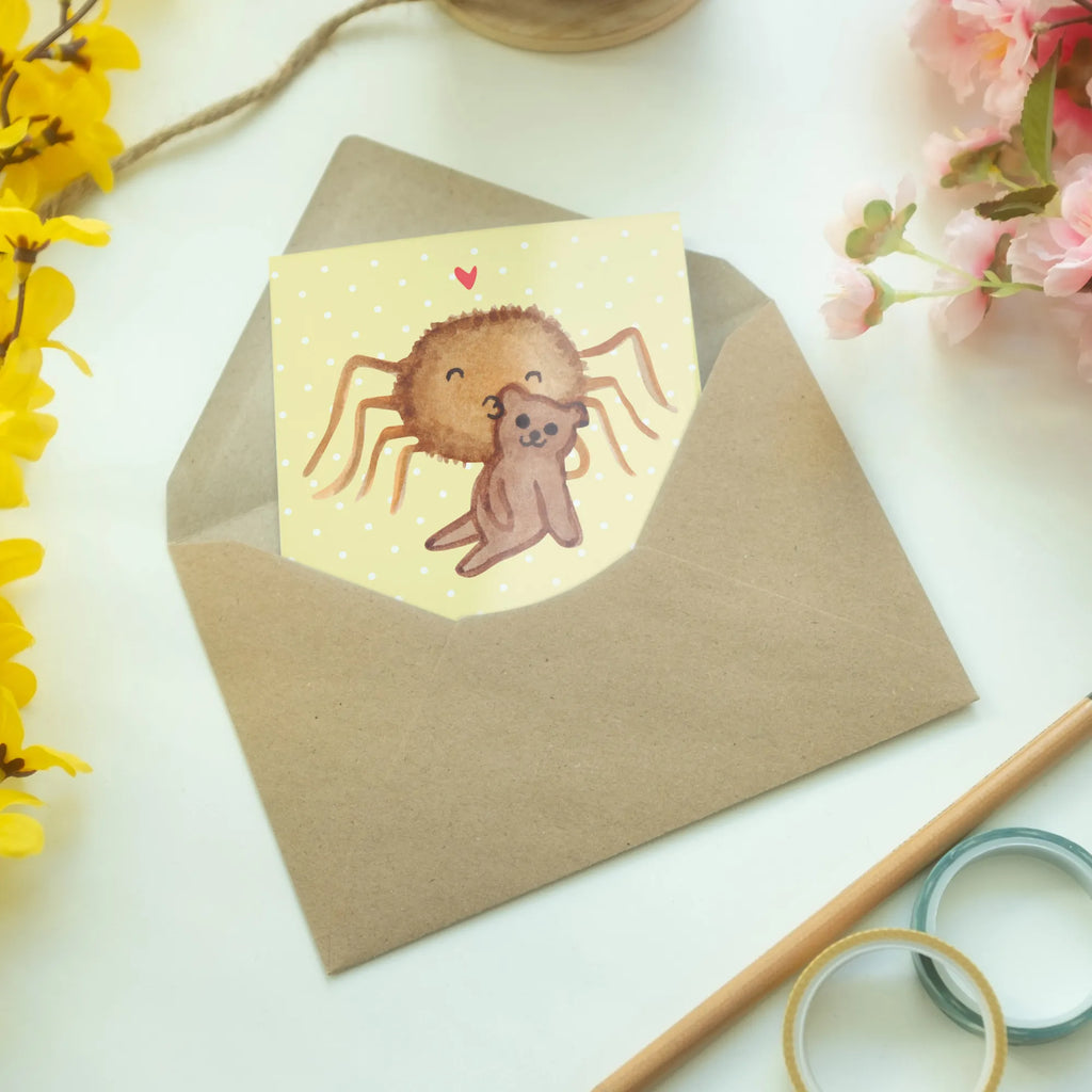 Kartka okolicznościowa Pająk Agata Miś babykarte, Grußkarten, Glückwunschkarte, jubiläumskarte, osterkarte, weihnachtskarten, osterkarten, Grußkarte, kommunionskarte, spruchkarte, dankeskarten, firmungskarte, vatertagskarte, neujahrskarte, Beileidskarte, hochzeitskarten, abiturkarte, glückwunschkarten, Klappkarte, einladungskarten, valentinstagskarte, Motivkarte, genesungskarte, Spinne Agathe, Spinne, Agathe, Videos, Merchandise, Liebesbeweis, Verliebt, Liebesgeschenk, Teddy, Freundschaft, Miteinander, Treue, Dankeschön