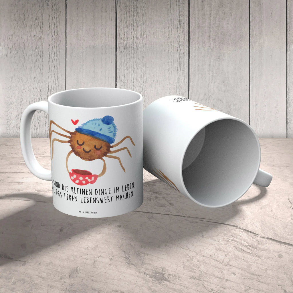 Tasse Spinne Agathe Kaffee Tasse mit Motiven, Geschenktasse, Bürotasse, Keramiktasse, Kaffeetasse, Porzellantasse, Tasse, Teetasse, Tasse mit Zitaten, Spinne Agathe, Spinne, Agathe, Videos, Merchandise, Morgenmuffel, Weiser Spruch, Kaffee, Morgen, Lebensweisheiten