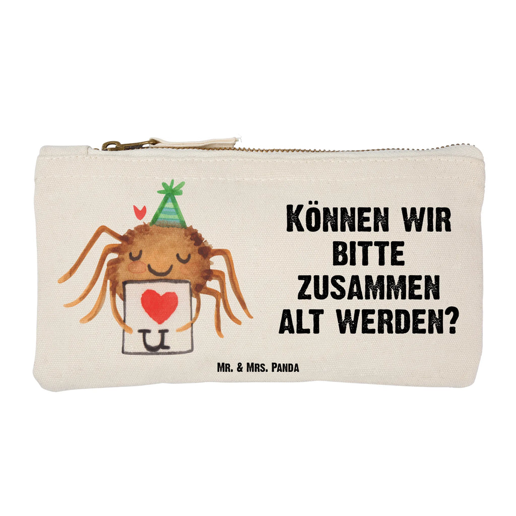 torebka na makijaż Pająk Agata list pencil case, Mäppchen, Kulturbeutel, Waschtasche, Waschbeutel, toiletry bag, Schminktäschchen, kosmetiktäschchen, aufbewahrungstasche, beauty tasche, Federmappe, utensilientasche, Schlampermäppchen, beauty case, Kosmetikbeutel, aufbewahrungsbeutel, Stiftemäppchen, Schminkbeutel, pinsel tasche, Schminktasche, Kosmetiktasche, Kulturtasche, Etui, Videos, Agathe, Spinne Agathe, Merchandise, Spinne, Ich Liebe Dich, Treuebeweis, Verliebt, Liebesbeweis, Liebespaar, Liebesgeschenk, Treuetest, Heiratsantrag