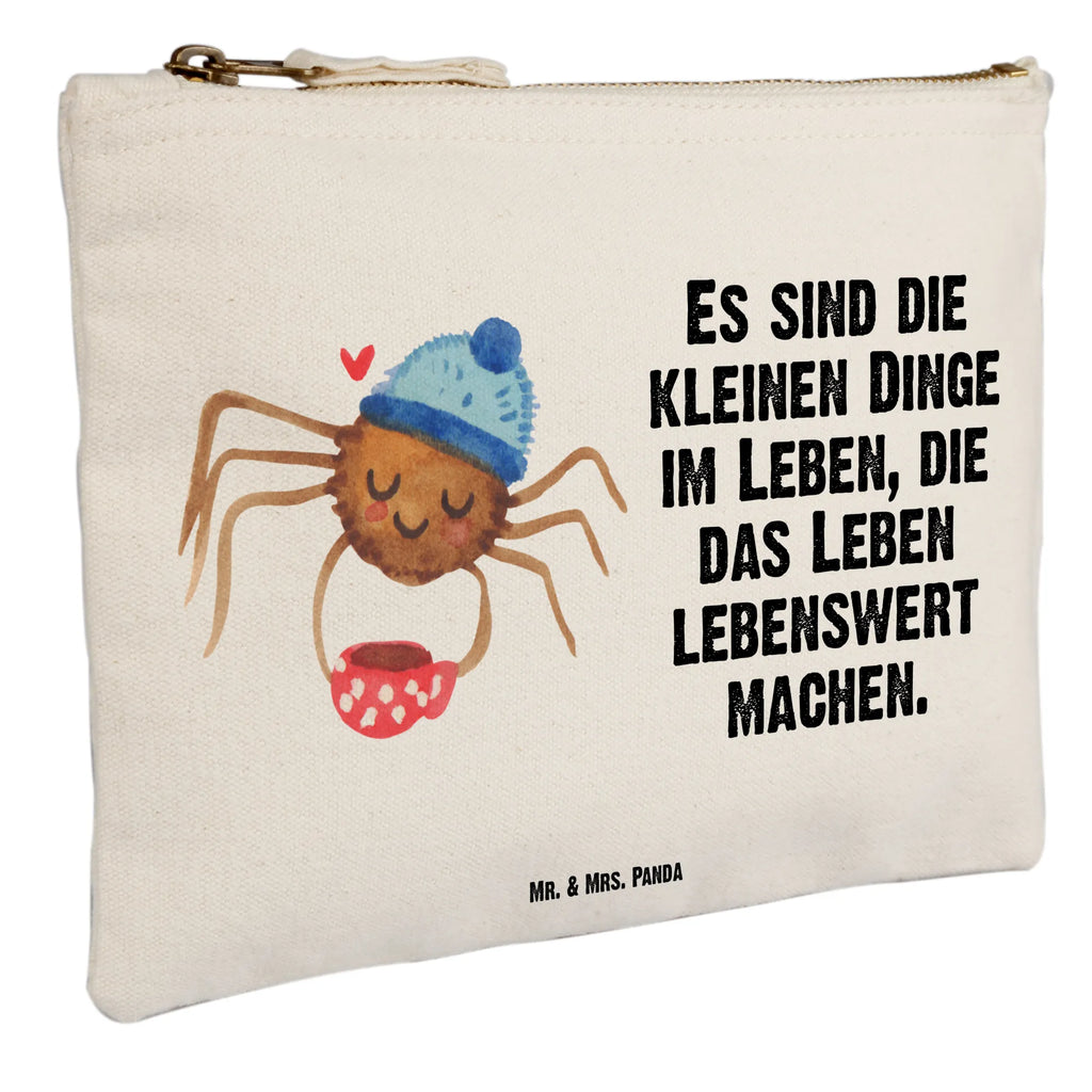 Make-up bag Spider Agathe coffee beauty tasche, pencil case, Kulturtasche, kosmetiktäschchen, Federmappe, aufbewahrungsbeutel, Waschtasche, Schminktäschchen, utensilientasche, beauty case, Stiftemäppchen, toiletry bag, Schminktasche, aufbewahrungstasche, Kosmetikbeutel, Kosmetiktasche, Waschbeutel, Etui, pinsel tasche, Mäppchen, Kulturbeutel, Schminkbeutel, Schlampermäppchen, Videos, Agathe, Spinne Agathe, Merchandise, Spinne, Morgenmuffel, Weiser Spruch, Lebensweisheiten, Kaffee, Morgen