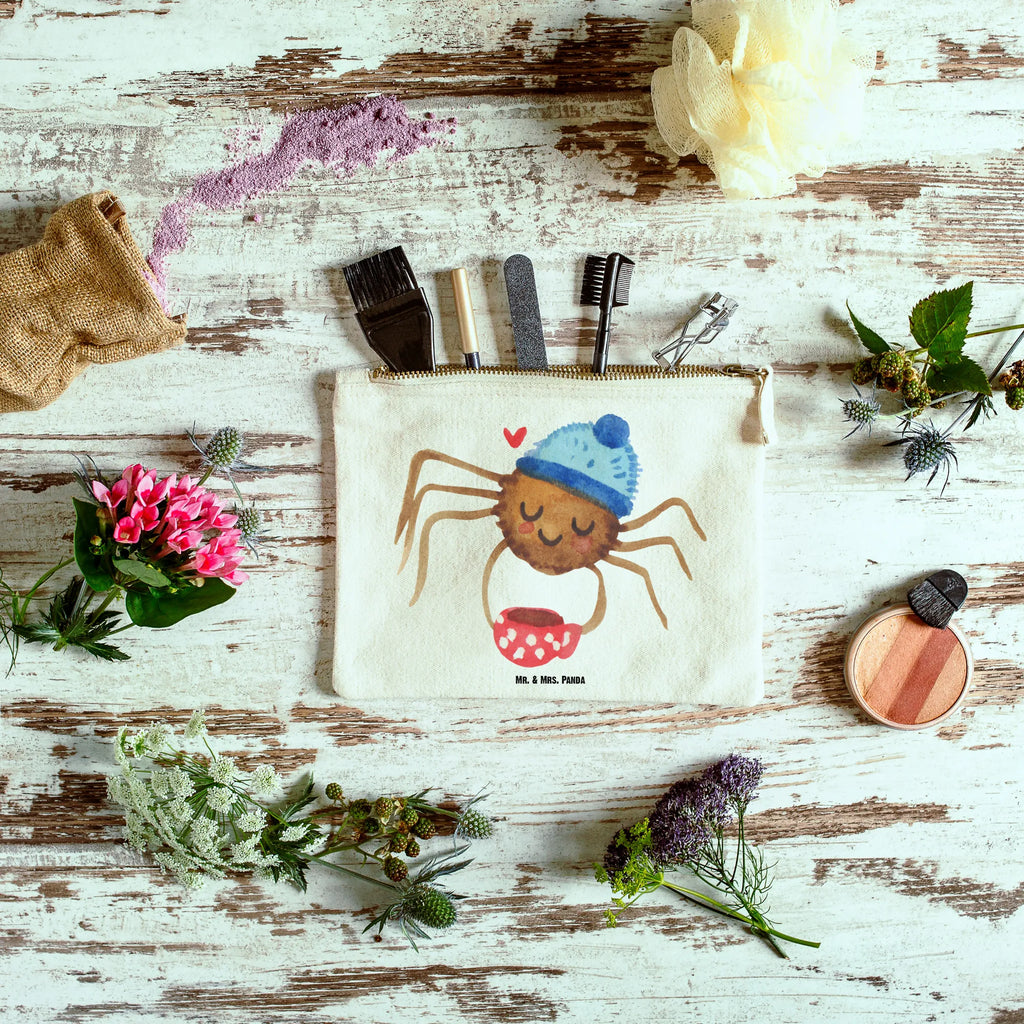 Make-up bag Spider Agathe coffee beauty tasche, pencil case, Kulturtasche, kosmetiktäschchen, Federmappe, aufbewahrungsbeutel, Waschtasche, Schminktäschchen, utensilientasche, beauty case, Stiftemäppchen, toiletry bag, Schminktasche, aufbewahrungstasche, Kosmetikbeutel, Kosmetiktasche, Waschbeutel, Etui, pinsel tasche, Mäppchen, Kulturbeutel, Schminkbeutel, Schlampermäppchen, Videos, Agathe, Spinne Agathe, Merchandise, Spinne, Morgenmuffel, Weiser Spruch, Lebensweisheiten, Kaffee, Morgen